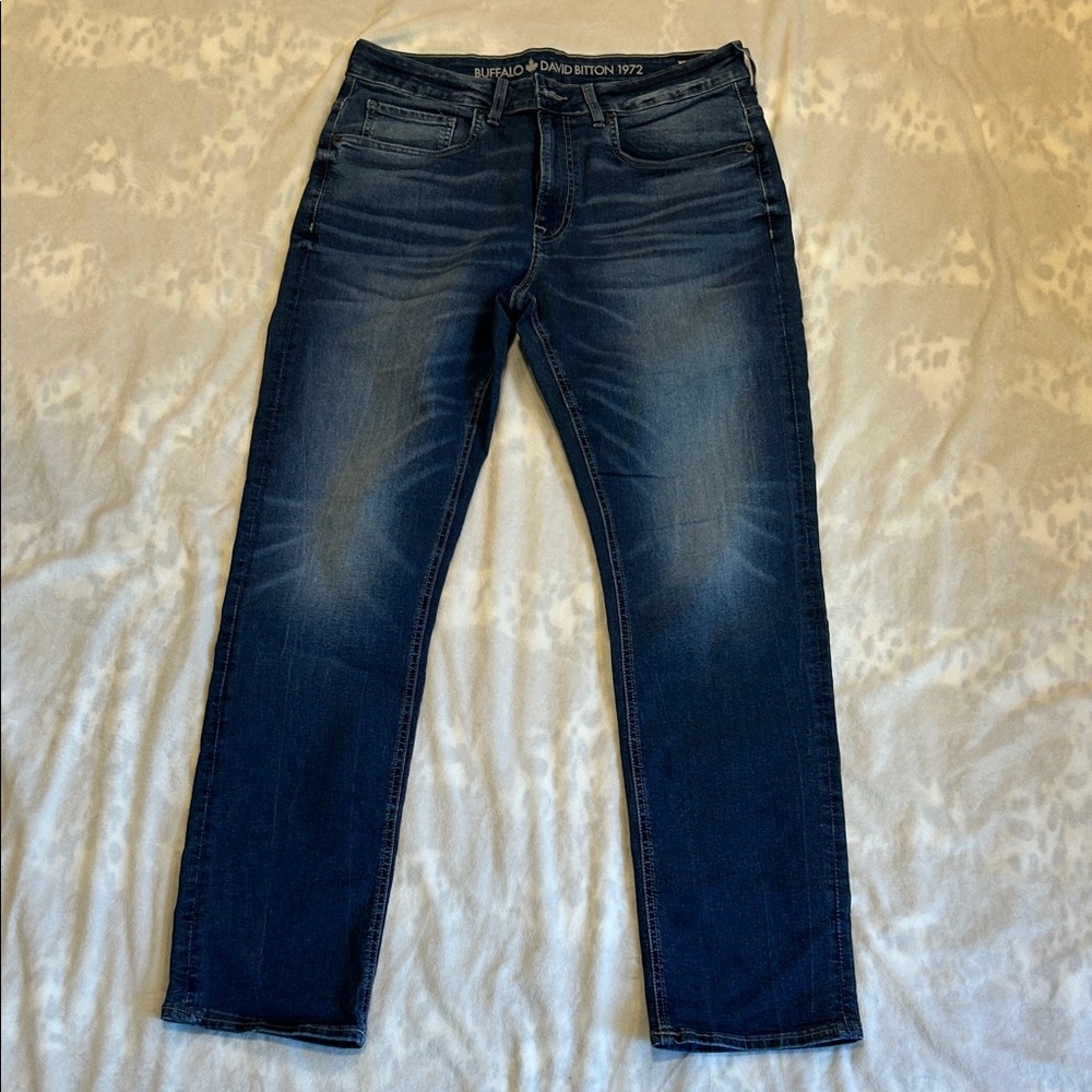 Buffalo David Bitton Evan-X Men's Dark Wash Slim Jeans